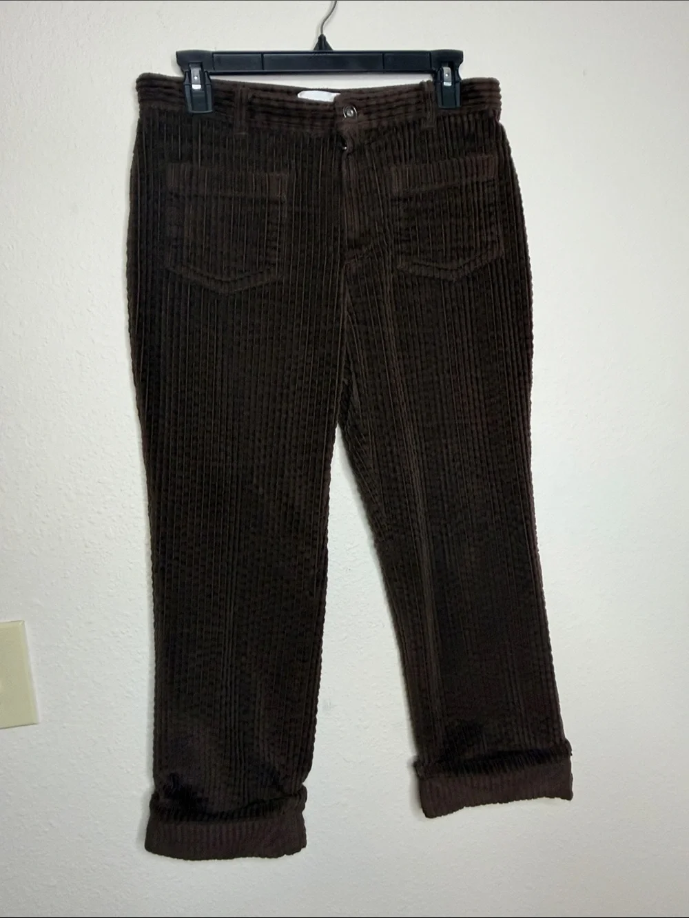 Coach | Women’s Brown Corduroy Crop Pants Size 4